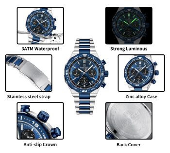 خرید ساعت مچی نیوی فورس مدل NF8049 | ترکیب قدرت، دقت و استایل مردانه - تصویر 4