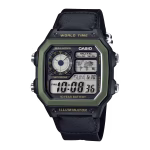 ساعت مچی مردانه کاسیو AE-1200WHB-1BVDF دیجیتال ورلدتایم