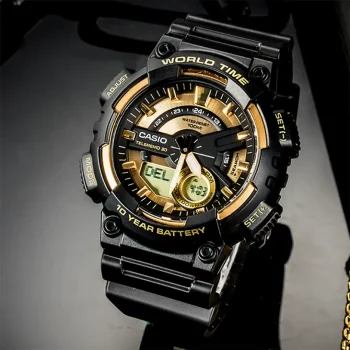 ساعت مچی آنالوگ دیجیتال کاسیو AEQ‑110BW‑9A