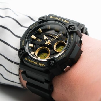 ساعت مچی آنالوگ دیجیتال کاسیو AEQ‑120W‑9A