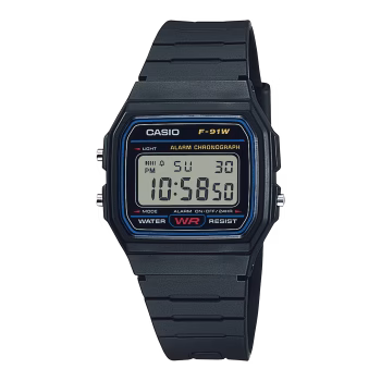 ساعت مچی دیجیتال کاسیو F-91W-1DG مشکی