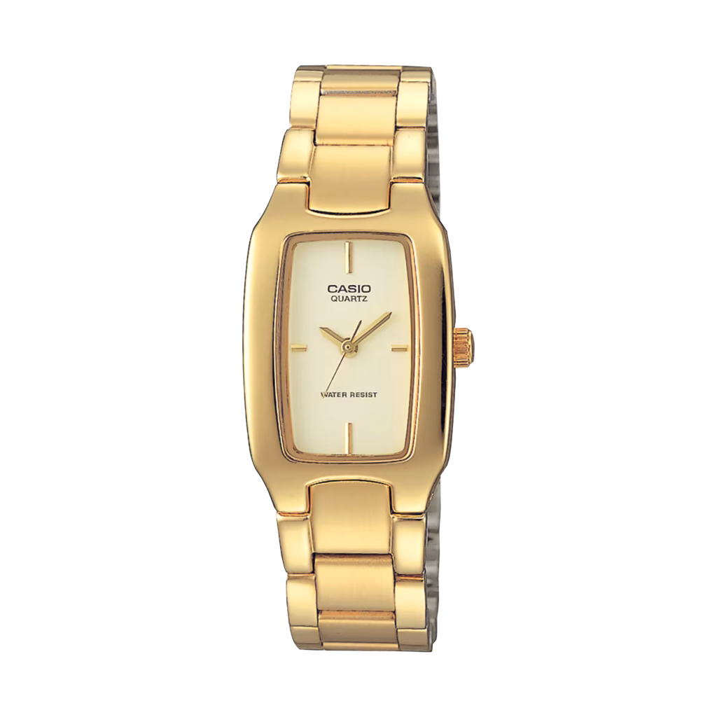 ساعت مچی زنانه کاسیو LTP-1165N-9CRDF طلایی کلاسیک