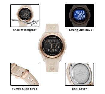 ساعت مچی دیجیتال مردانه - زنانه  مدل NF7111 - تصویر 8