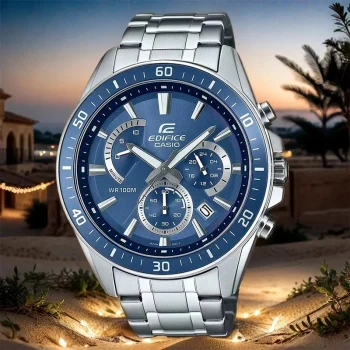 ساعت کاسیو ادیفایس EFR-552D-2A صفحه آبی