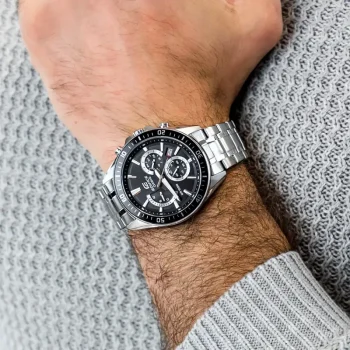 ساعت Casio Edifice EFV-552D-1A صفحه مشکی