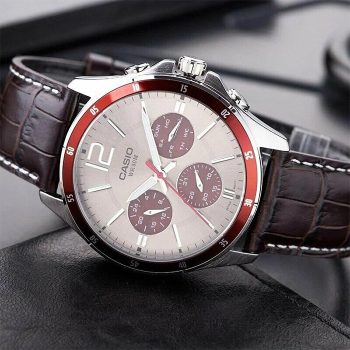 ساعت مچی مردانه کاسیو مدل MTP-1374L-7A1 - تصویر 3