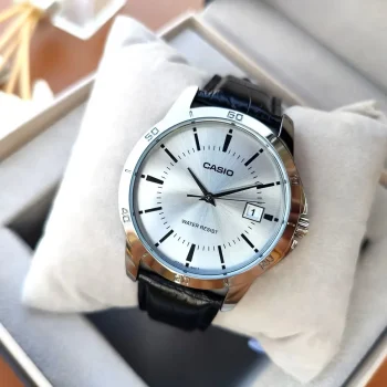 ساعت مچی مردانه کاسیو MTP V004L 7A بند چرمی - تصویر 3