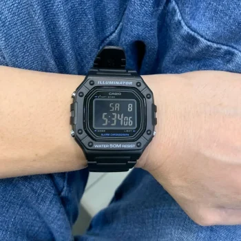 ساعت مچی دیجیتال کاسیو W-218H-1B - تصویر 2