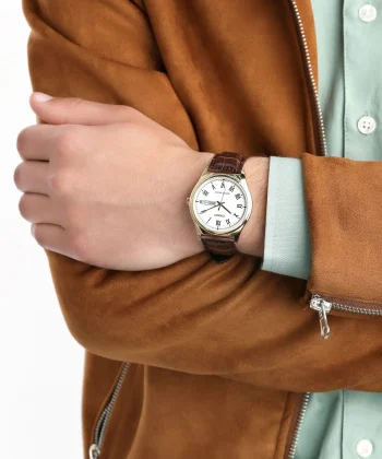 ساعت مچی مردانه کاسیو MTP-V006GL-7BUDF بند چرمی کلاسیک - تصویر 2