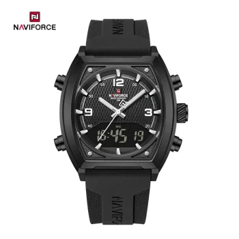 ساعت مچی مردانه نیوی فورس NF9242 دو زمانه مشکی
