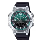 نمای روبروی ساعت مچی مردانه کاسیو مدل AMW-870A-3AV